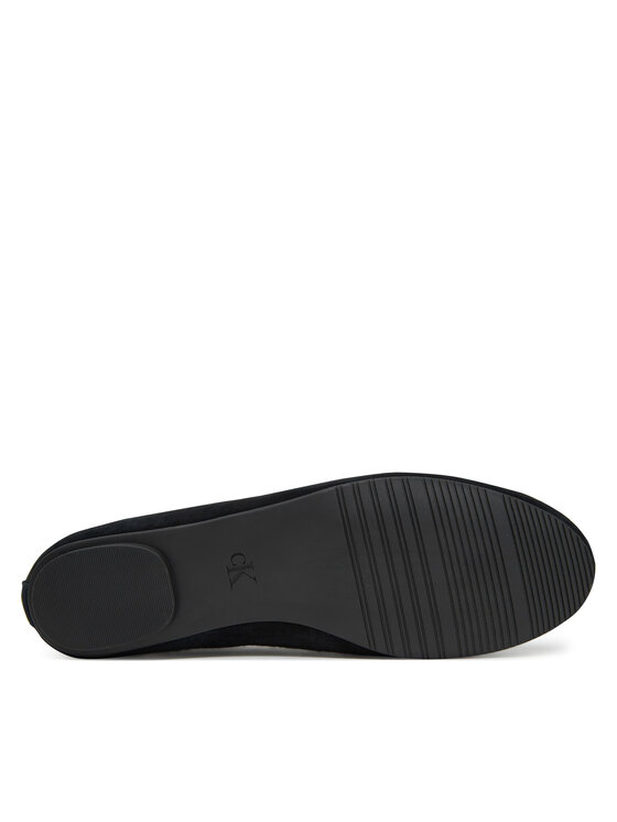 Calvin Klein Balerina Calvin Klein Ballerina Round Hw Sue HW0HW02565 Fekete