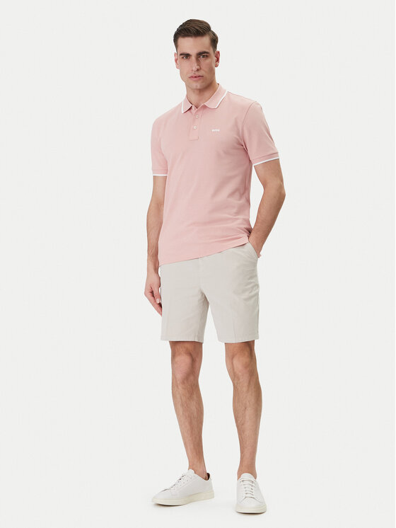 BOSS BOSS Polo Parlay 190 50494697 Rosa Regular Fit
