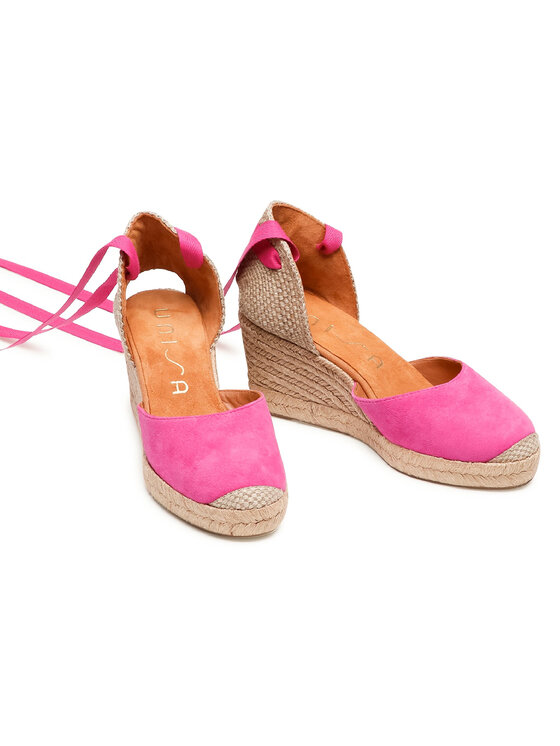 Unisa Espadrilky Unisa Candida Ks Růžová