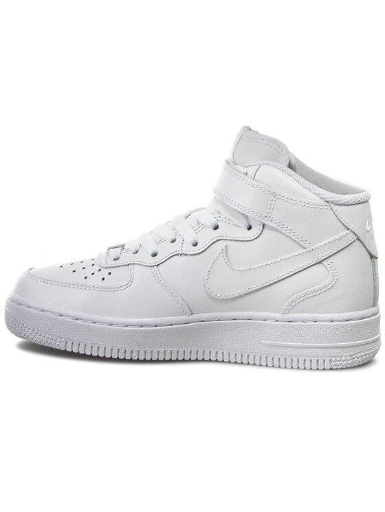 Nike Sneakersy Nike Air Force 1 Mid '07 LE 366731 100 Biały