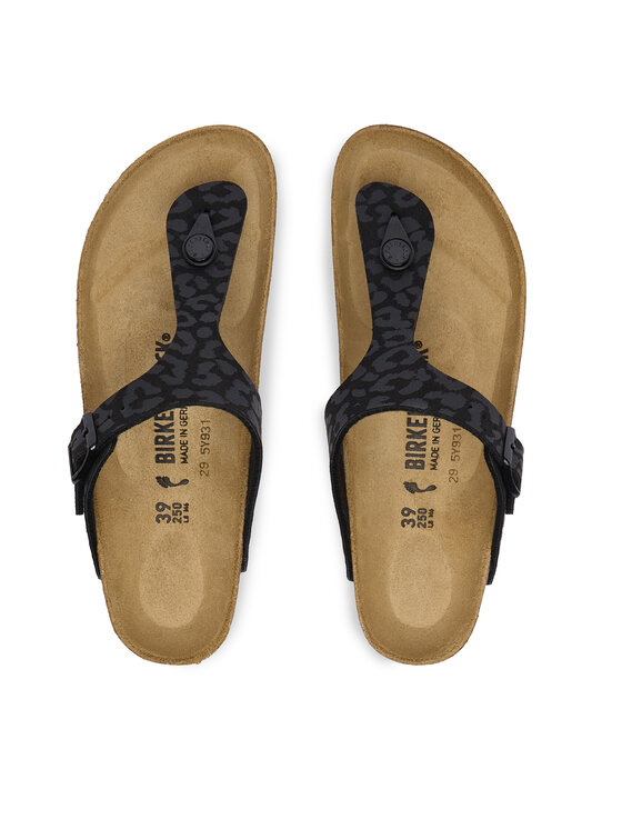 Birkenstock Japonki Birkenstock Gizeh 1032082 Czarny