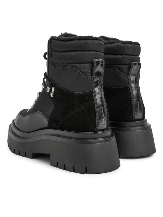 Pepe Jeans Черевики Pepe Jeans PLS50498 Чорний