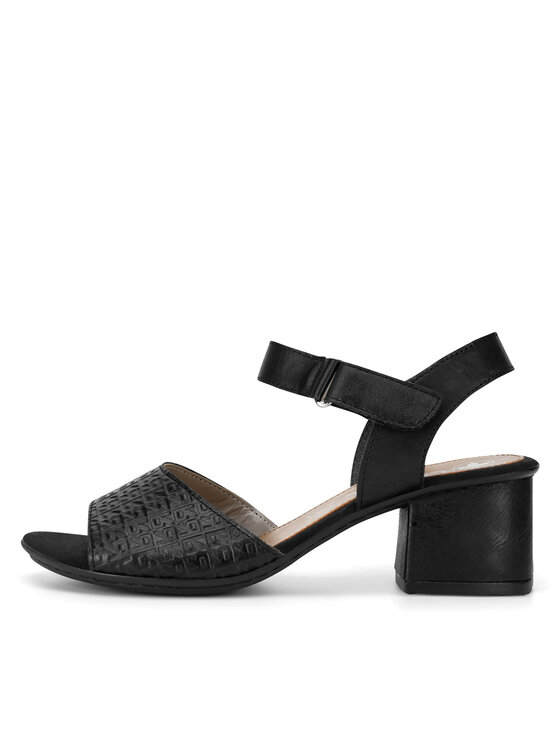 Rieker Sandali Rieker 64693-00 Nero