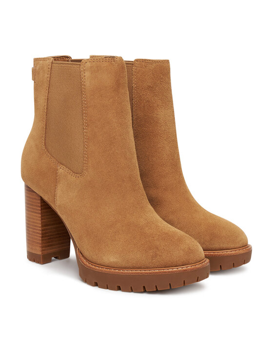 LAUREN RALPH LAUREN Botki LAUREN RALPH LAUREN 802942566001 Brązowy