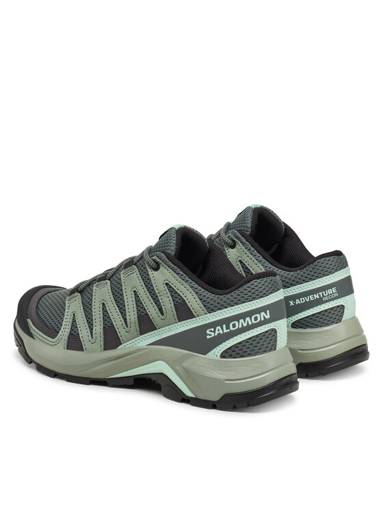 Salomon Pārgājienu apavi Salomon X-Adventure Recon L47813600 Zaļš