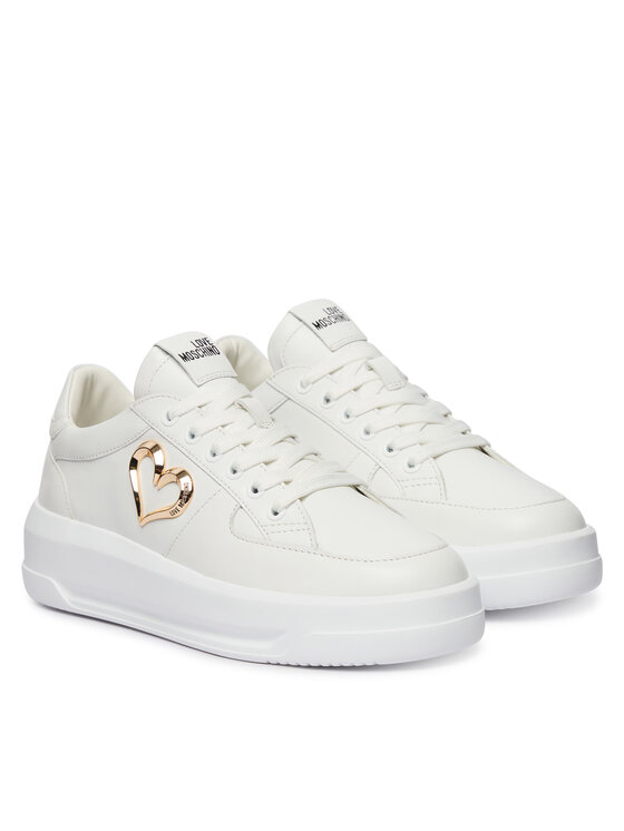 LOVE MOSCHINO Снікерcи LOVE MOSCHINO JA15485G0OIA0100 Білий