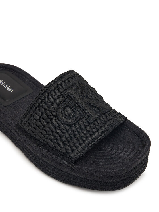 Calvin Klein Espadrilky Calvin Klein Ebeth HW0HW02895 Čierna