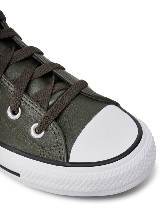 Converse Tornacipő Converse Chuck Taylor All Star Faux Leather Hi A09481C 371 Zöld