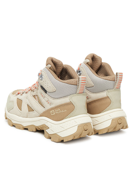 Jack Wolfskin Trekingová obuv Jack Wolfskin Vojo Tour Texapore Mid A62071 Šedá