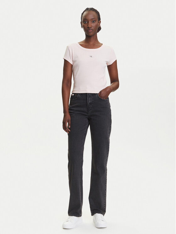 Calvin Klein Jeans Calvin Klein Jeans T-Shirt LV047C200G Ροζ Slim Fit