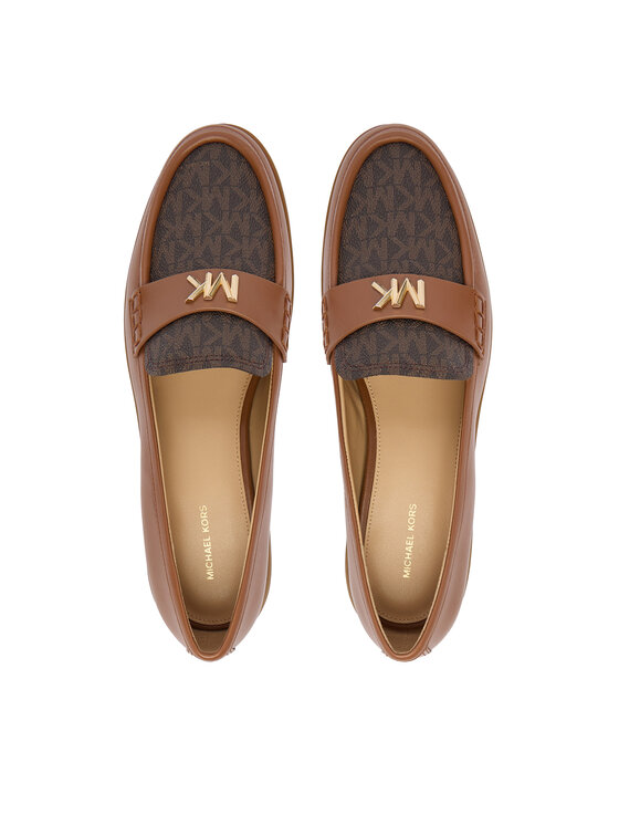 MICHAEL Michael Kors Лофери MICHAEL Michael Kors Lec Loafer 40F5LXFP1B Коричневий