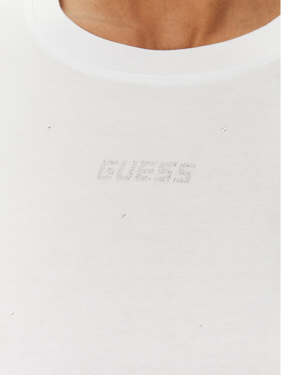 Guess Guess Футболка V5GI00 I3Z14 Білий Boxy Fit