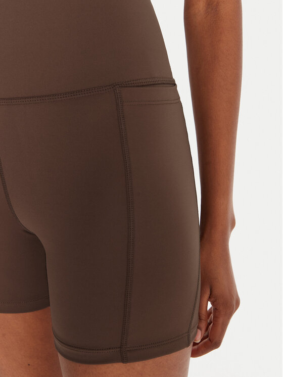 Reebok Reebok Pantalones cortos de ciclismo Reebok X Ewa Chodakowska RK25314CCW Marrón Slim Fit