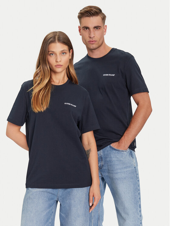 Guess Jeans Guess Jeans Футболка M5BI78 K8FQ4 Cиній Regular Fit