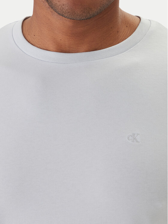 Calvin Klein Calvin Klein Camiseta LV04LC240G Celeste Slim Fit