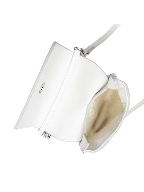Calvin Klein Borsa porta telefono Calvin Klein Phone Pouch Xbody K60K608246 Bianco