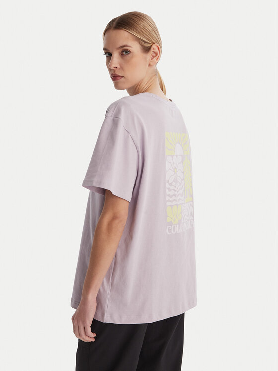Columbia Columbia Camiseta Rolling Bend™ 2120031 Violeta Oversize
