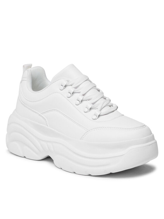 DeeZee Sneakersy DeeZee WAG111001-02 Biały