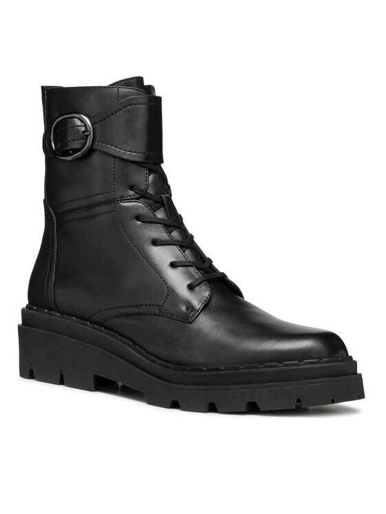 Geox Botines planos Geox D Felleny D46XEB 00043 C9999 Negro