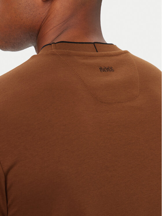 BOSS BOSS Camiseta C-Thompson 50575011 Marrón Regular Fit