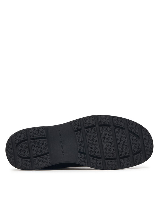 Tommy Hilfiger Štibletai Tommy Hilfiger Th Flag Outdoor Chelsea Boot FW0FW09573 Juoda