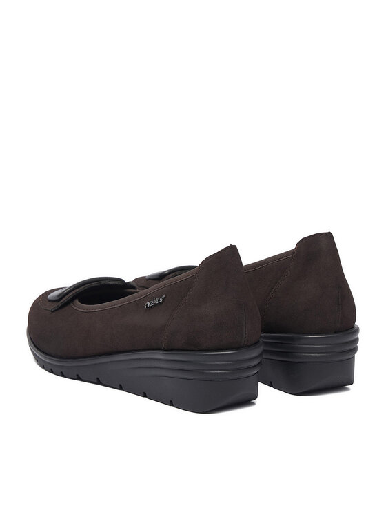 Rieker Pantofi Rieker CEO-L5362-25 Maro închis