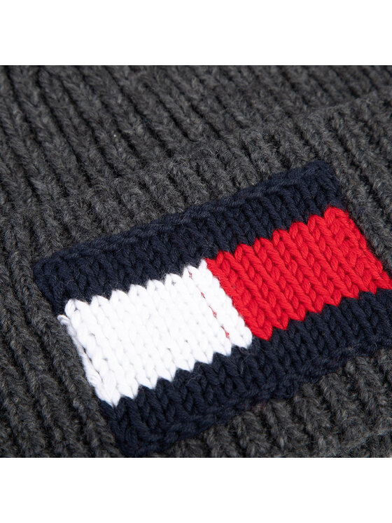 Tommy Hilfiger Căciulă Tommy Hilfiger Big Flag Beanie AM0AM05152 Gri