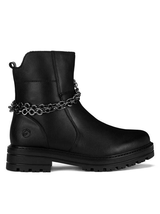Remonte Bokacsizma Remonte D2285-00 Fekete