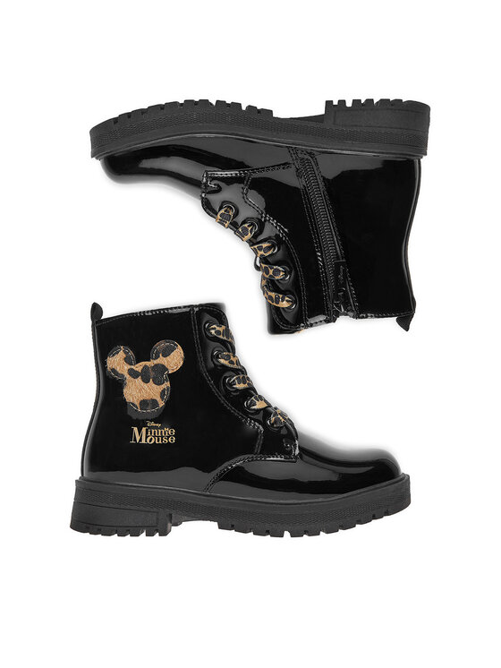 Mickey&Friends Šnurovacia obuv Mickey&Friends CEO-CM-AW25-230DSTC Čierna
