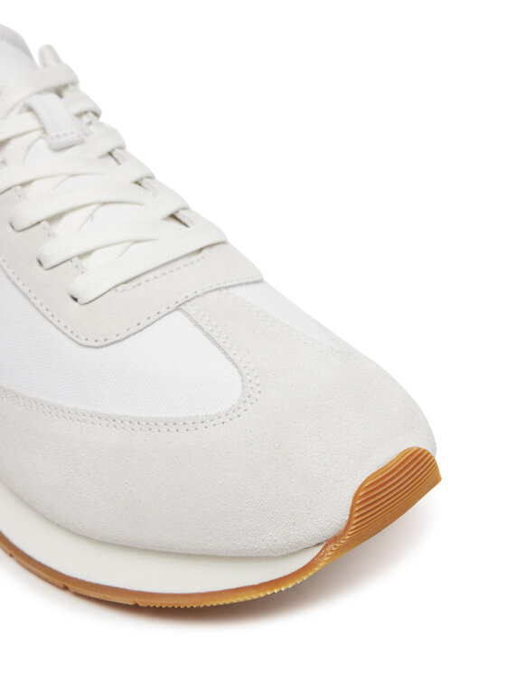Calvin Klein Laisvalaikio batai Calvin Klein Low Prof Runn Laceup Cv Mix HM0HM01723 Balta