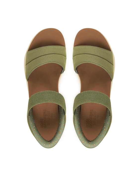 Skechers Босоніжки Skechers BOBS Sun Ray 114413/OLV Зелений
