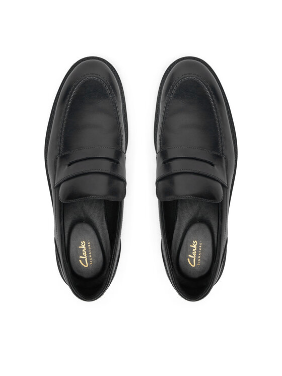 Clarks Мокасини Clarks Aldwin Step 26178429 Чорний