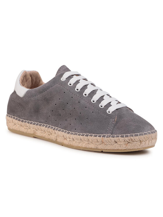 QUAZI Espadryle QUAZI QZ-63-04-000621 Szary