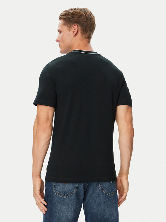 Lacoste Lacoste Camiseta TH8174 Verde oscuro Regular Fit