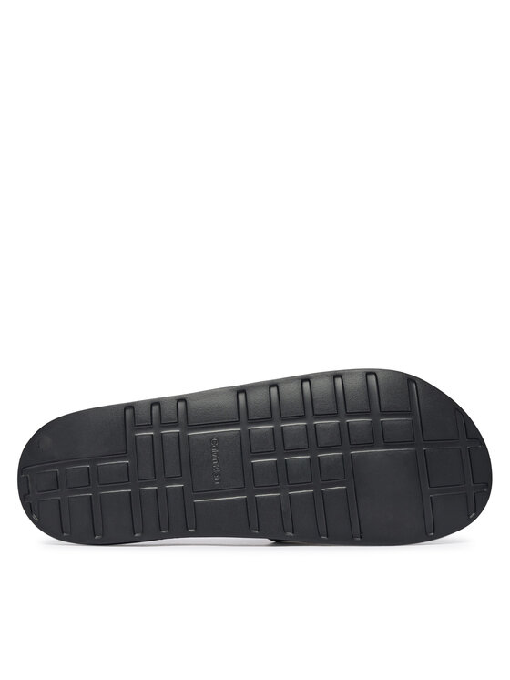 Calvin Klein Natikači Calvin Klein Ess Slide Monobrand Cv HM0HM02107 Črna