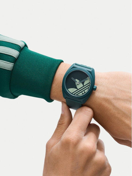adidas Годинник adidas AO Street Project Three AOST25541 Зелений