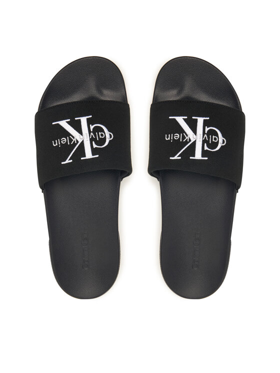 Calvin Klein Jeans Ciabatte Calvin Klein Jeans Ess Slide Cv YM0YM01393 Nero