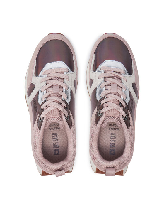 Big Star Shoes Снікерcи Big Star Shoes OO274546 Рожевий
