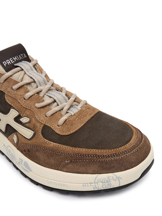 Premiata Sneakersy Premiata Nous Var 8461 Světle hnědá