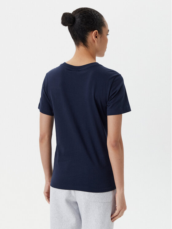 Champion Champion Футболка 118090 Cиній Slim Fit
