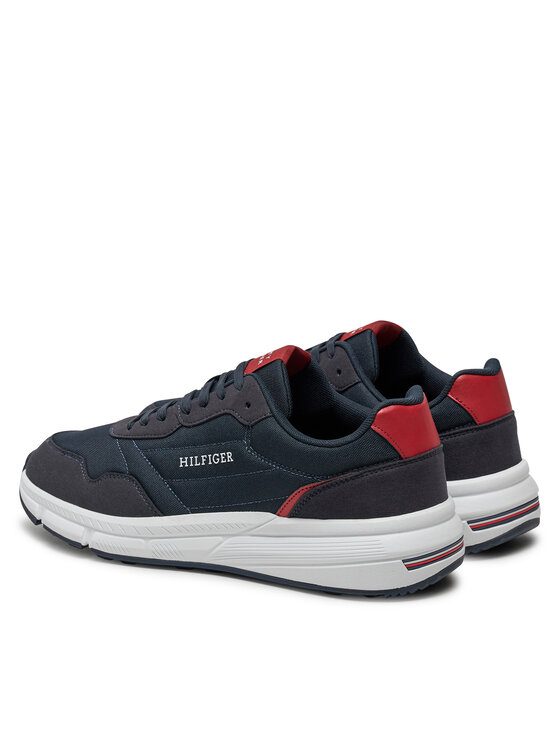 Tommy Hilfiger Laisvalaikio batai Tommy Hilfiger Faston Mix Ess FM0FM05141 Tamsiai mėlyna