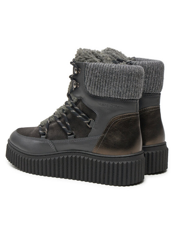 Marc O'Polo Черевики Marc O'Polo OO2M3012 Сірий