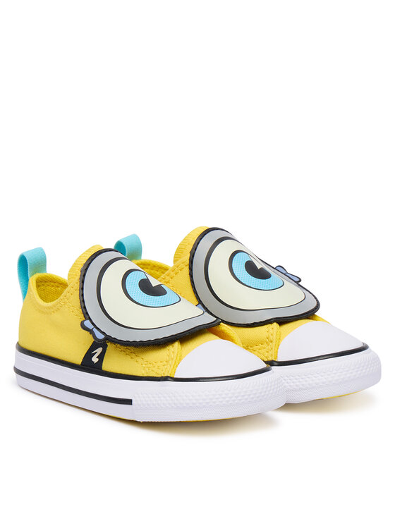 Converse Кеди Converse Converse x Minions Chuck Taylor All Star One Strap Easy-On A21407C Жовтий