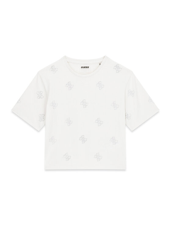 Guess Guess Футболка J6GI35 I3Z14 Білий Relaxed Fit