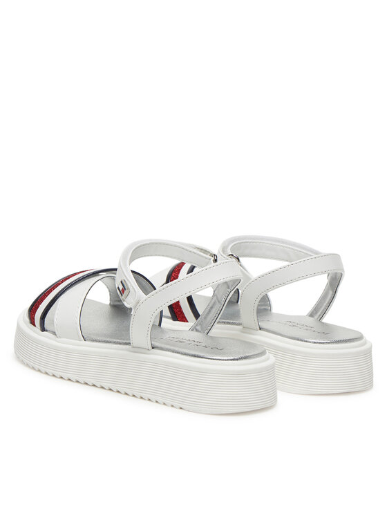 Tommy Hilfiger Sandale Tommy Hilfiger Sandal T4A2-33799-0273 Alb