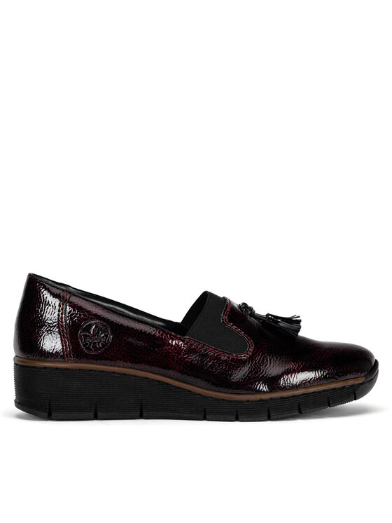 Rieker Zapatos hasta el tobillo Rieker 53751-35 Guinda/burdeos