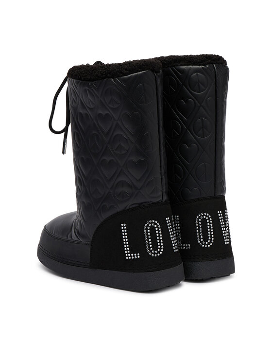 LOVE MOSCHINO Śniegowce LOVE MOSCHINO JA24322G0PISR000 Czarny