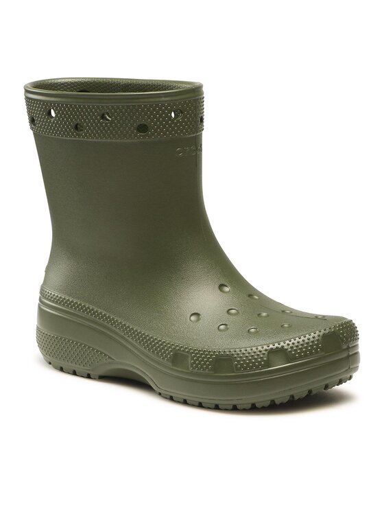 Crocs Gumáky Crocs Crocs Classic Rain Boot 208363 Zelená