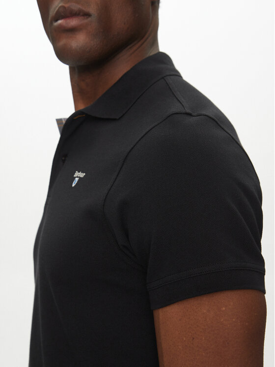 Barbour Barbour Polo Tartan MML0012BK31 Nero Regular Fit