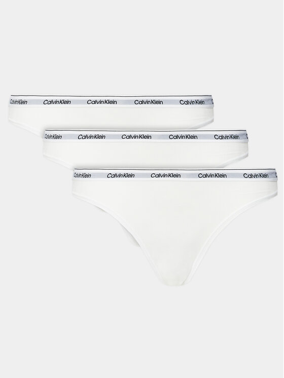 Calvin Klein Underwear Calvin Klein Underwear Σετ σλιπ κλασικά 000QD5207E Λευκό
